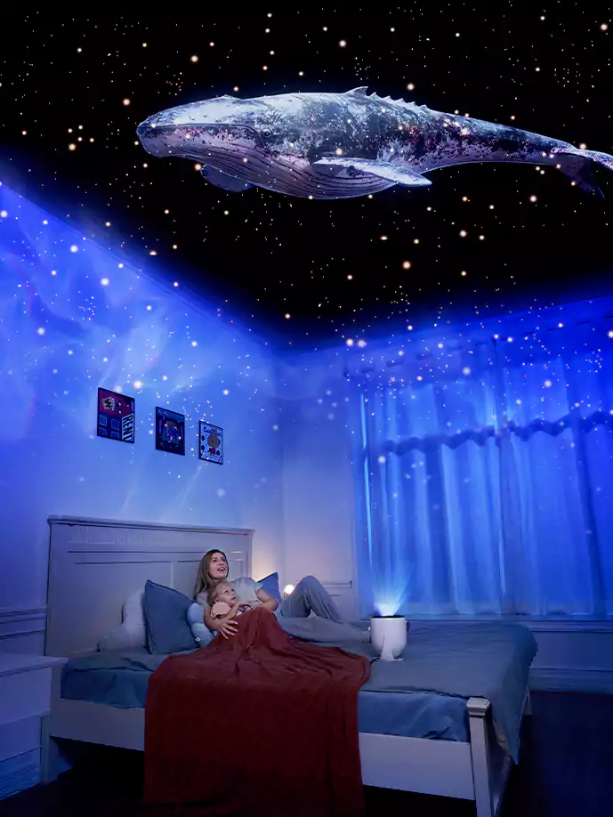 HD galaxy night lamp