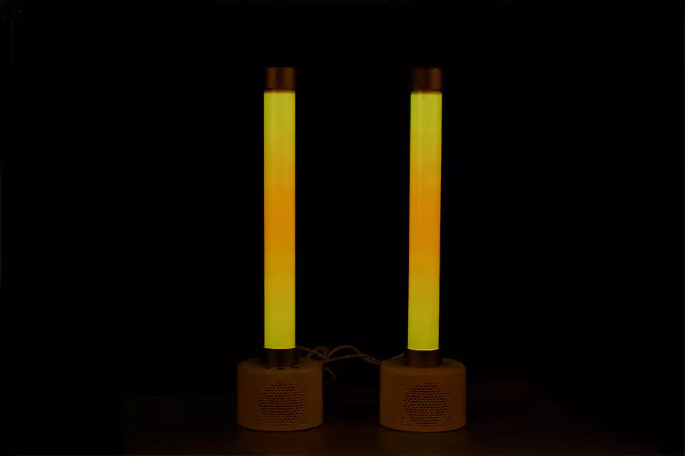 speaker LED galaxy light