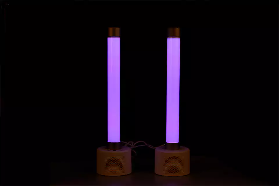 LED galaxy speaker for gamers