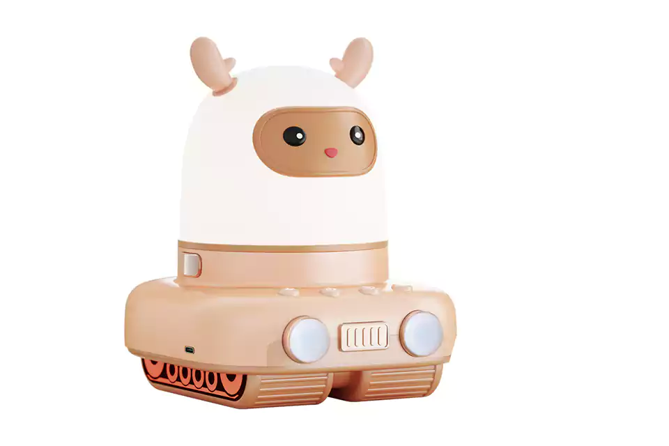 deer robot projector