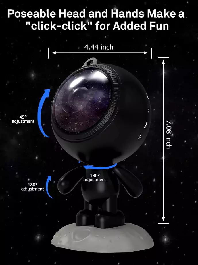“Click-click” mechanical effect, touching/positional parts