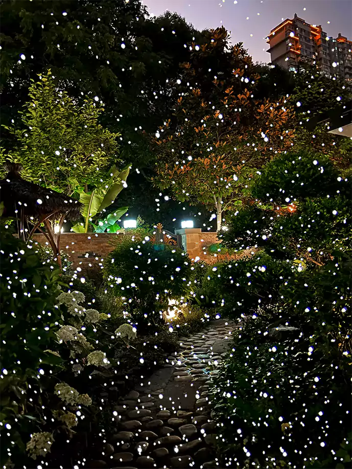 outdoor ambiance projector