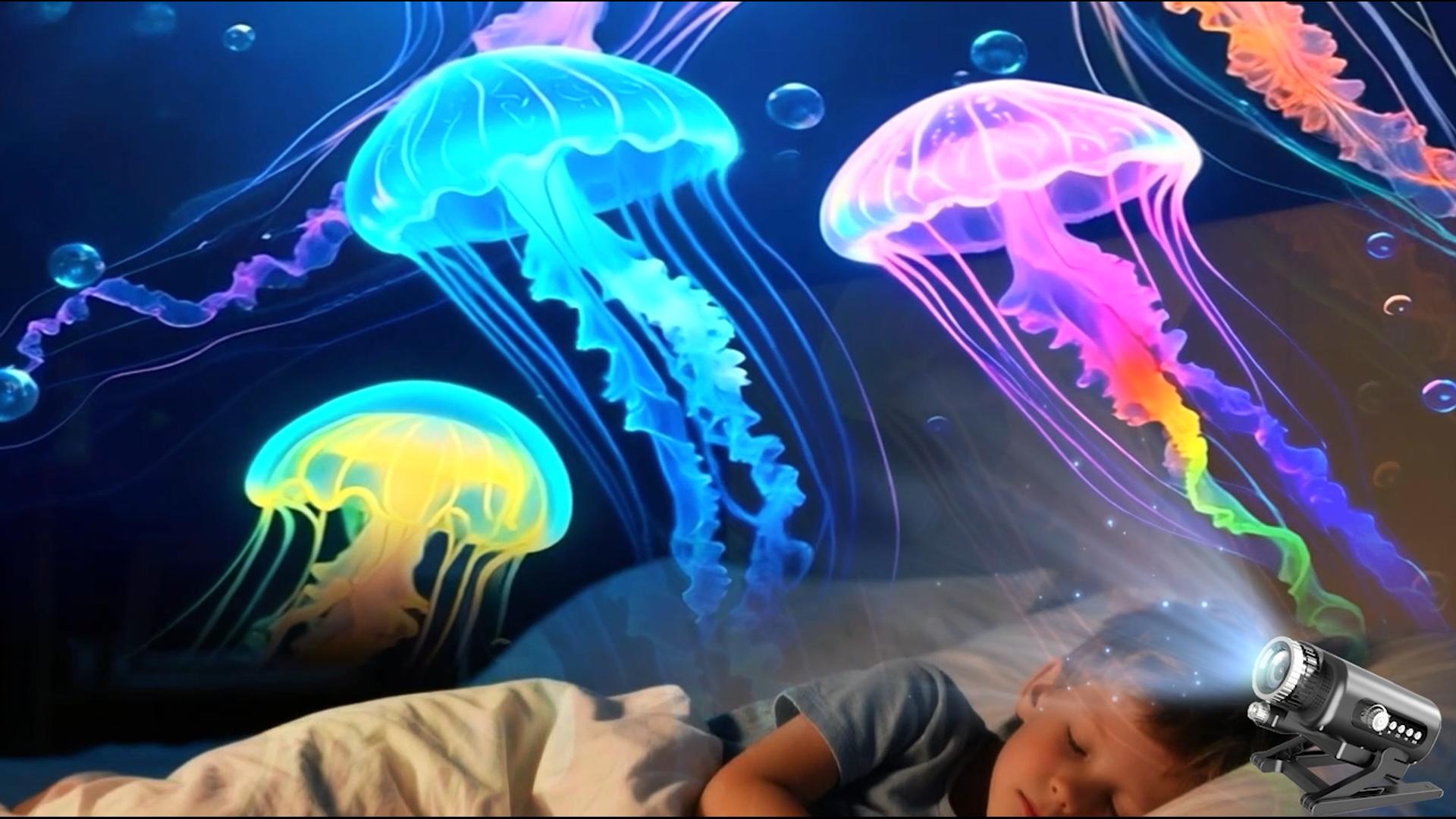 3D night sky projector