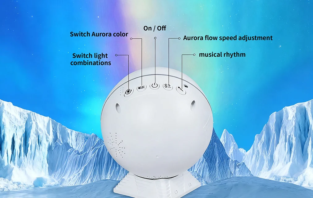 galaxy light with adjustable angle