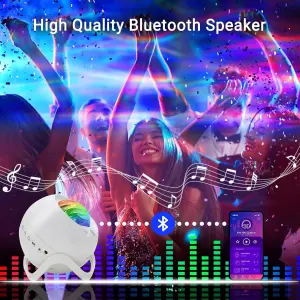 bluetooth aurora light projector