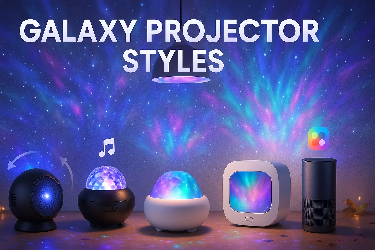 galaxy projector styles
