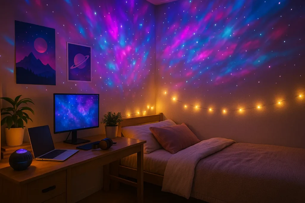 Galaxy Projector Dorm Room Decor