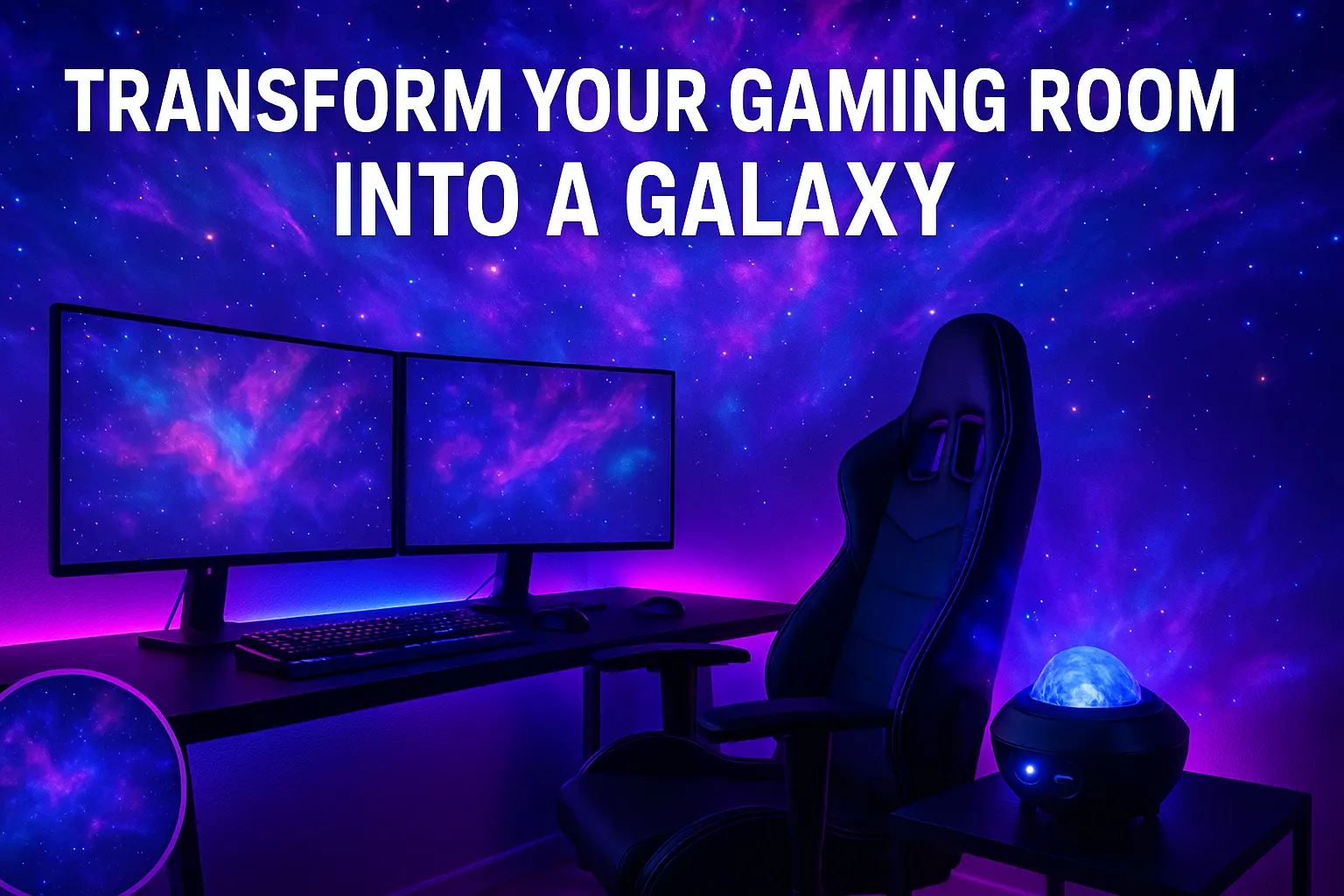 Gaming Room Star Projector