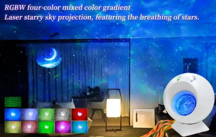 Mini Portable Starry Sky Projector Lamp