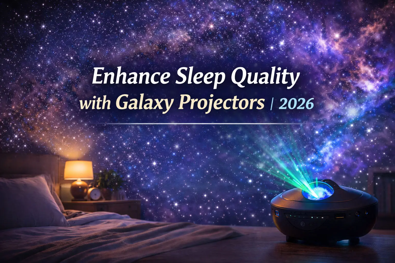 How Galaxy Projectors Enhance Sleep Quality: 2026 Guide for Better Rest