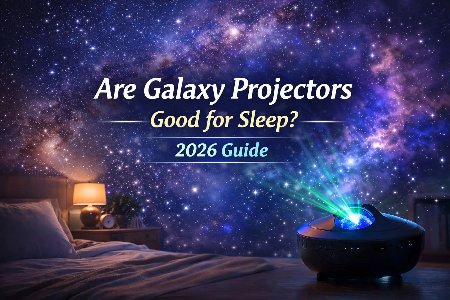 Are Galaxy Projectors Good for Sleep? How Star & Galaxy Projection Aids Your Rest